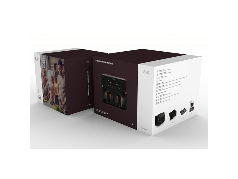 Lauben DualZone® 8000BC Air Fryer