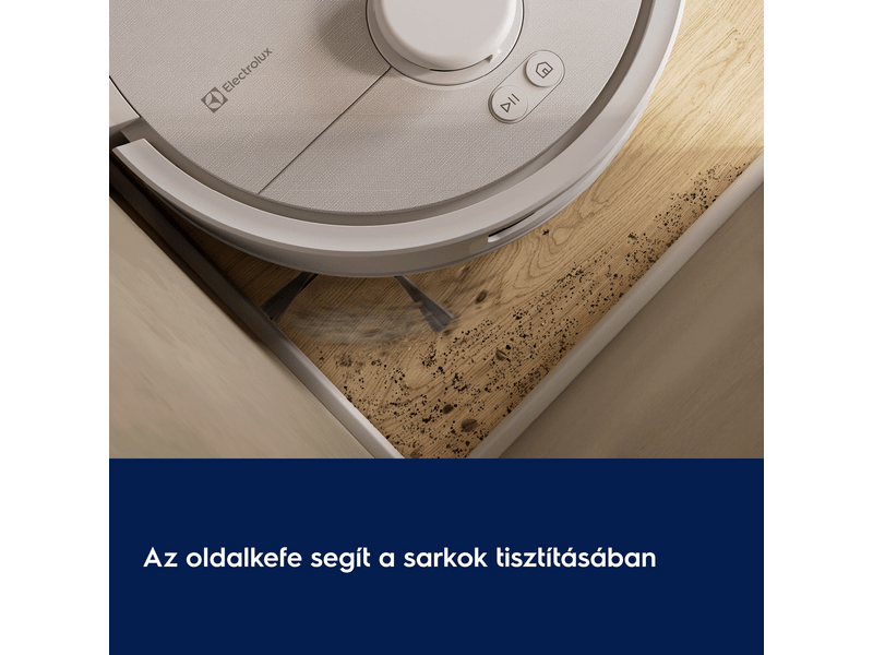 Electrolux ER81UW3SW 800 LiDAR robotporszívó, fehér