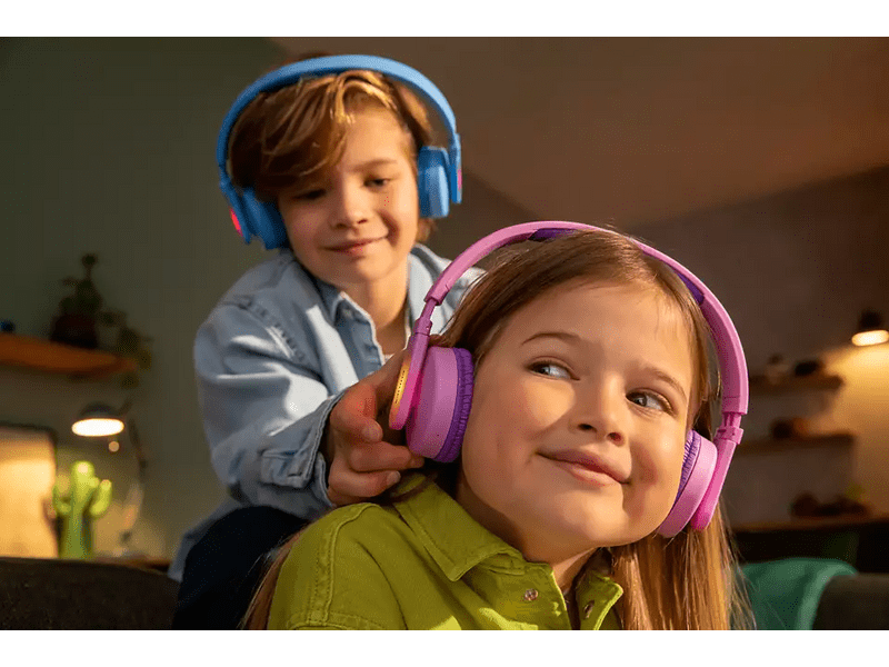 Philips TAK4206PK/00 Vezeték nélküli fejhallgató gyerekeknek, rózsaszín