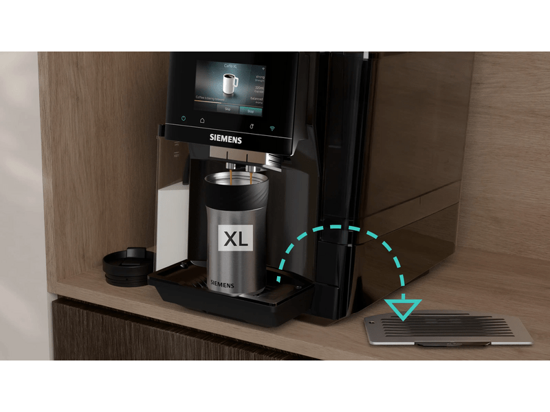 Siemens EQ700 iAroma Automata kávéfőző, fekete (TQ725E03)