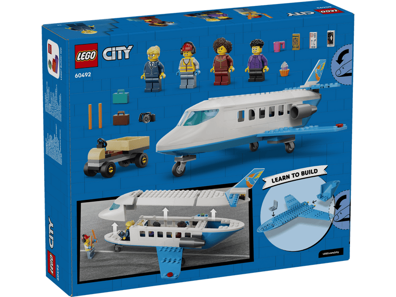 LEGO® City Utasszállító repülőgép (60492)