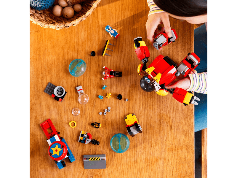 LEGO® Sonic the Hedgehog™ Sonic vs. Dr. Eggman robotja (76993)