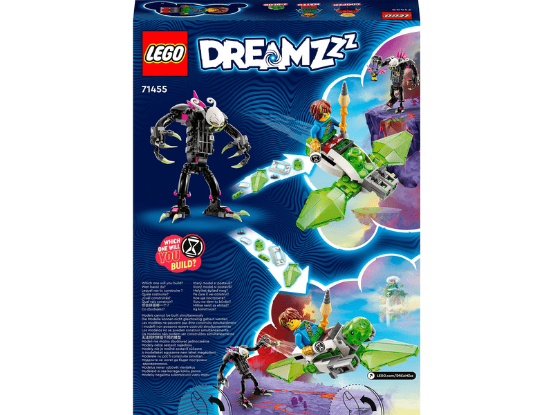 LEGO® DREAMZzz™ Kegyetlen Őrző a kalitkás szörnyeteg (71455)