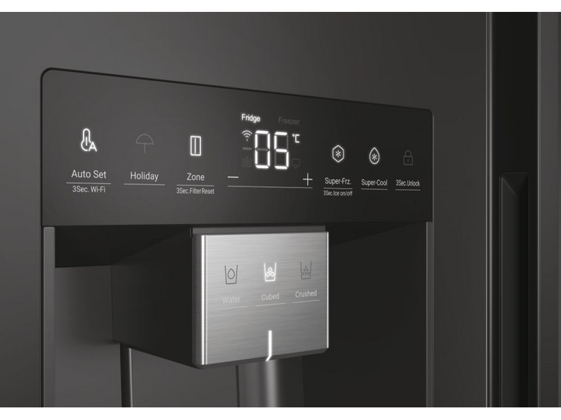 Haier HSW79F18DIPT Side by Side hátőszekrény