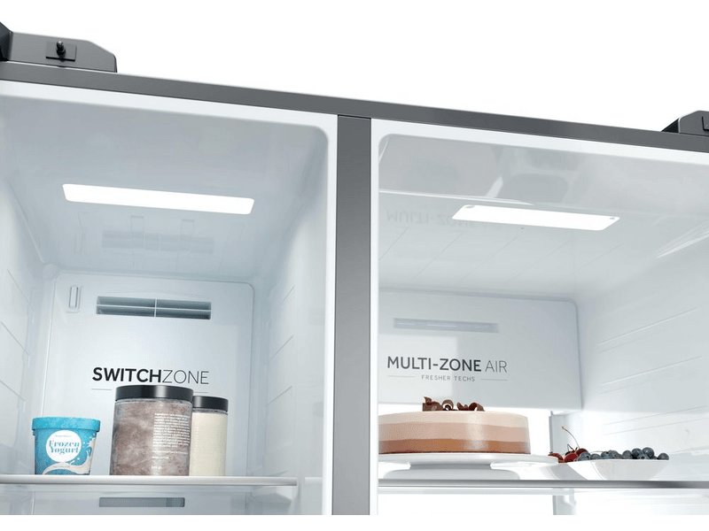 Haier HSPR79F18EWMB Side by Side hűtőszekrény