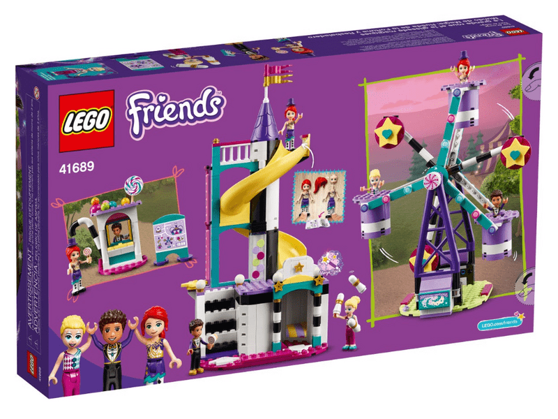 LEGO® Friends Varázslatos óriáskerék és csúszda (41689)
