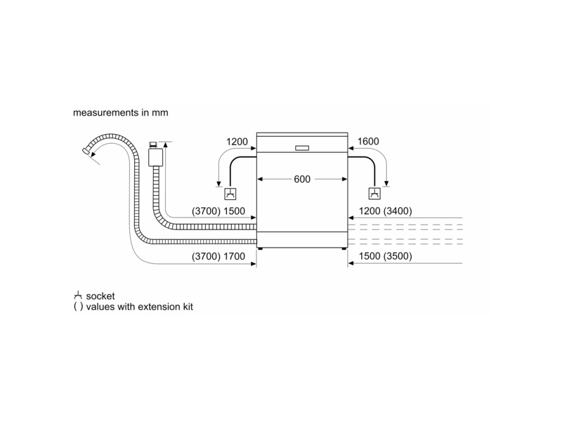 Bosch SBH4HVX00E Beépíthető mosogatógép