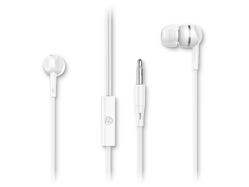 Motorola Earbuds 105 Vezetékes fülhallgató, fehér