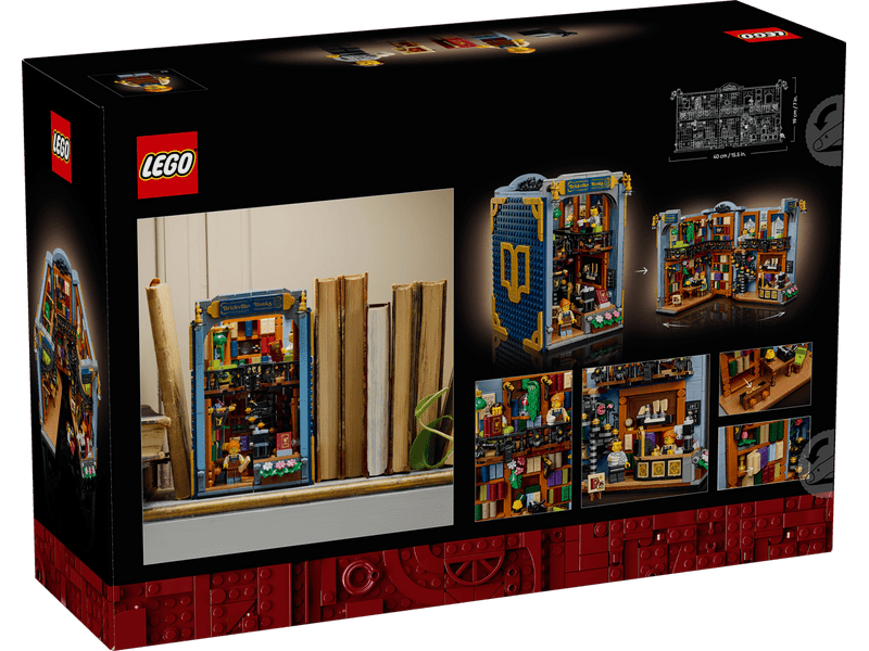 LEGO® Icons™ Könyvkuckó: Könyvesbolt (11379)