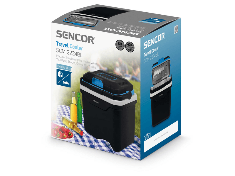 Sencor SCM2224BL-EUE3 Autós hűtőtáska