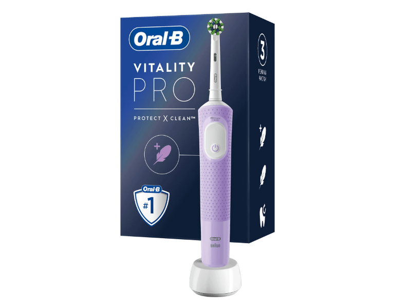 Oral-B D103 Vitality električna četkica za zube, ljubičasta