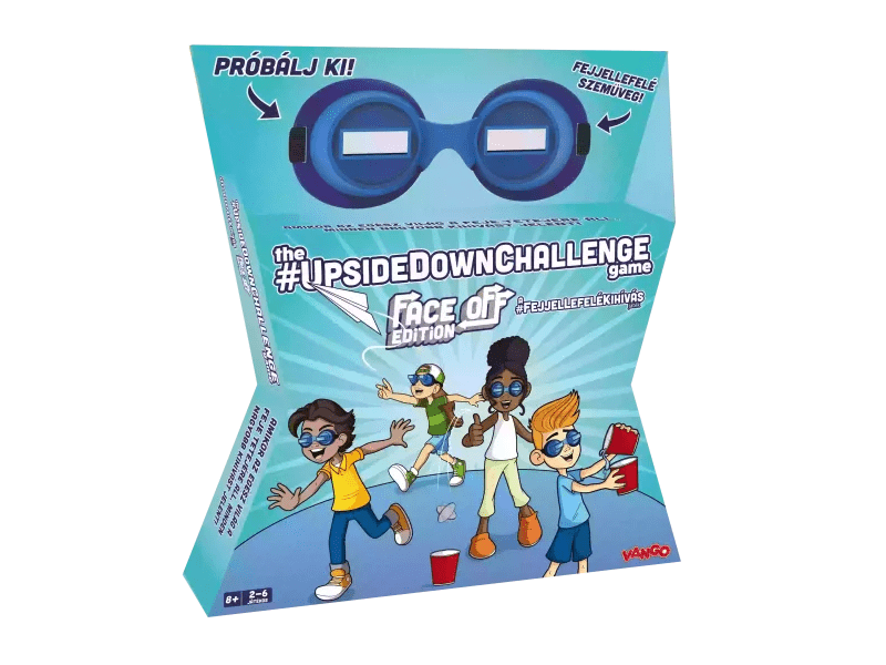 Fejjel lefelé kihívás Társasjáték - Face Off kiadás (VNG797)