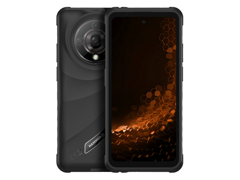 HAMMER Iron 6 5G 6/128GB 6,56" pametni telefon, crni