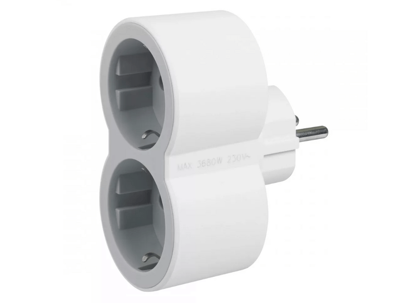 Legrand 694516 2P+F Kettős elosztó biztonsági zsaluval, 16 A