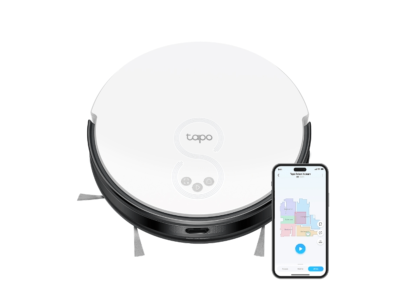 TP-Link Tapo RV20 Mop MagSlim™ LiDAR Navigation Robotporszívó
