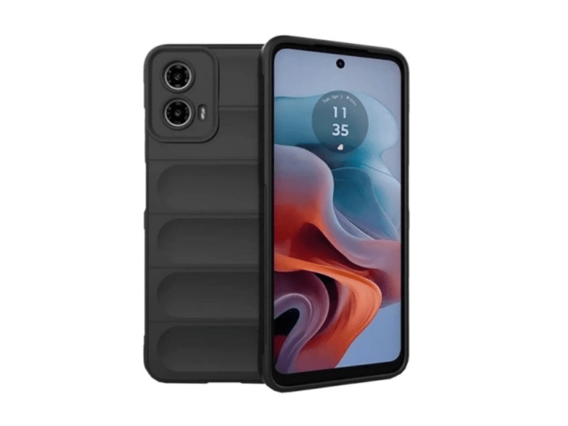 Gigapack Motorola Moto G34 5G (XT-2363) Szilikon tok, fekete (GP-159108)