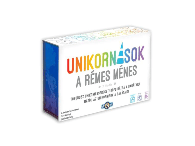 Unikornisok: A rémes ménes társasjáték (TEE10001)