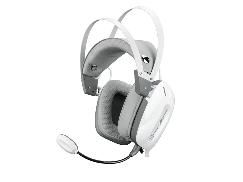 White Shark Gottan Gaming headset, fehér (GH-2446W)