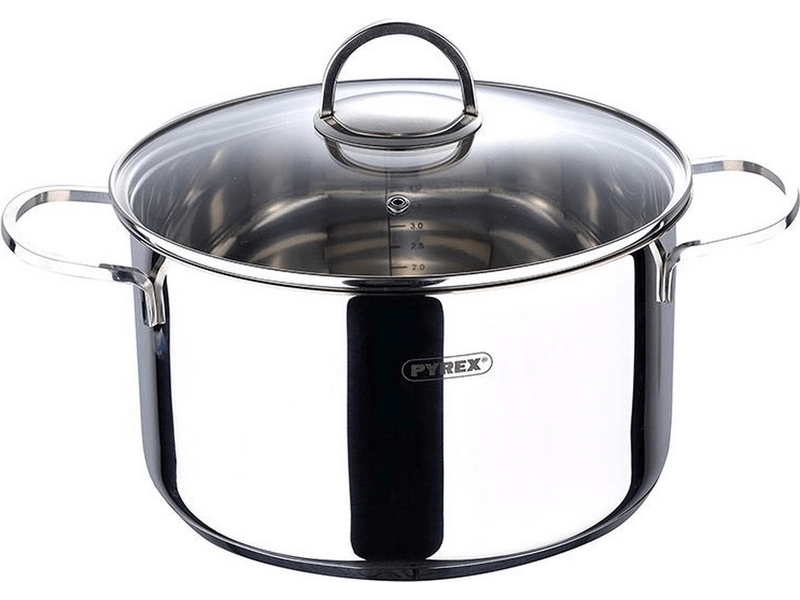 Pyrex PY-6158 Lábas fedővel, 5,7l