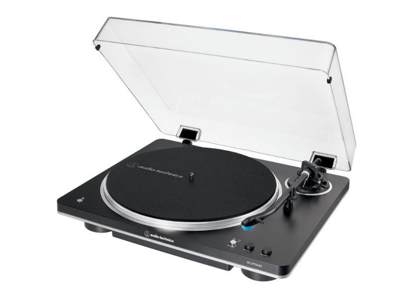 Audio-Technika AT-LP70XBT BS Automatikus, vezeték nélküli, szíjhajtású lemezjátszó