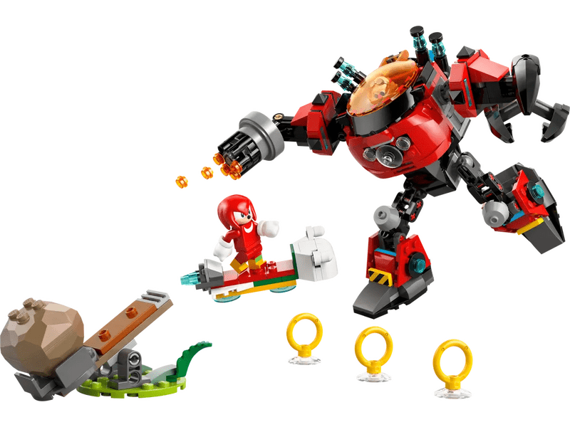 LEGO® Sonic the Hedgehog™ Knuckles protiv Dr. Eggmanovog robota za drobljenje jaja (77005)