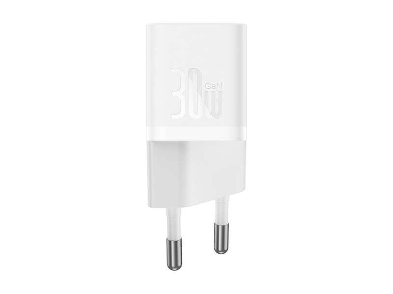 Baseus GaN5 Mini Hálózati gyorstöltő, fehér (CCGN070502)