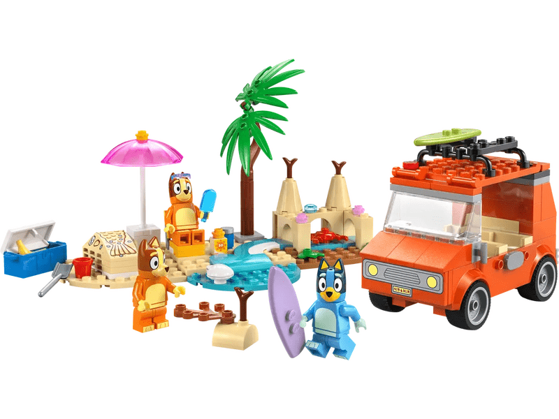 LEGO® Bluey: Bluey i njezina obitelj idu na plažu (11202)