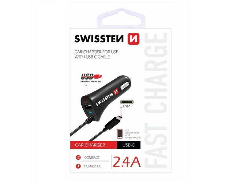 Swissten autós töltő (20111500)