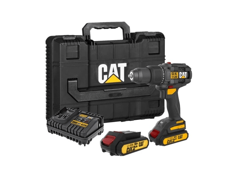 CAT DX1120 Power+ 18V Ütvefúró-csavarozó szett