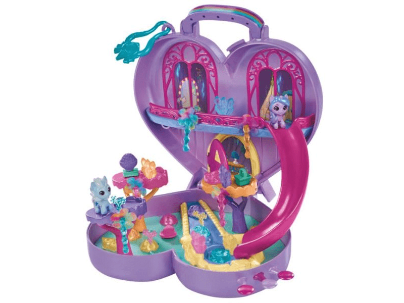 Én kicsi pónim: Varázslatos mini világ kompakt játékszett - Kantárerdő (F38765L0)