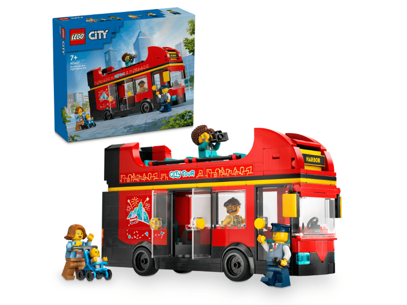 LEGO® City Crveni dvokatni autobus (60407)