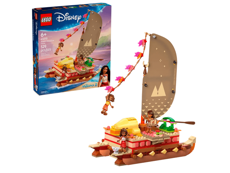 LEGO® Disney Moanino avanturističko kanu (43270)