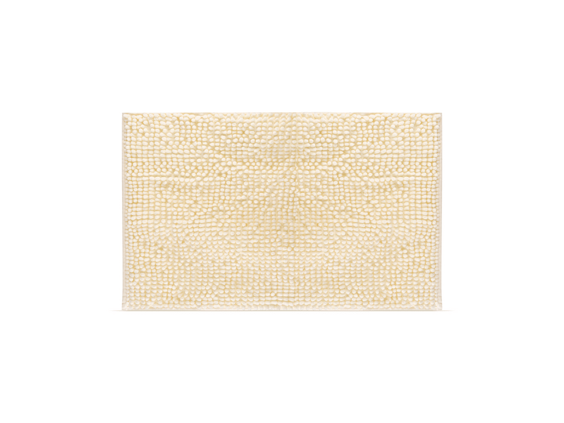 Family 57157B Fürdőszobai kilépőszőnyeg - hosszúszálú - bézs - 60 x 40 cm