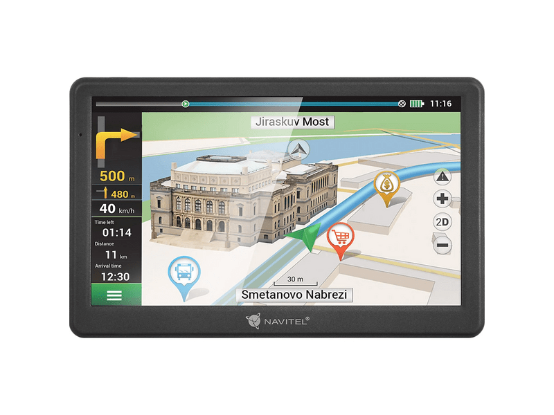 Navitel MS700 GPS Navigáció, fekete