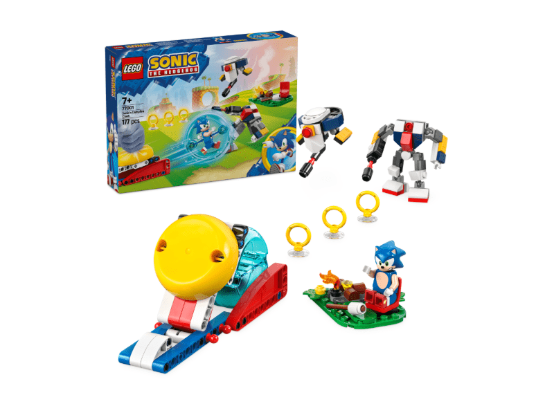 LEGO SONIC SONIC CSATÁJA A TÁBORTŰZNÉL