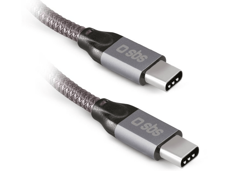 SBS USB-C 240 W podatkovni kabel i kabel za punjenje te video kabel (TECABLETCCVIDEOW)
