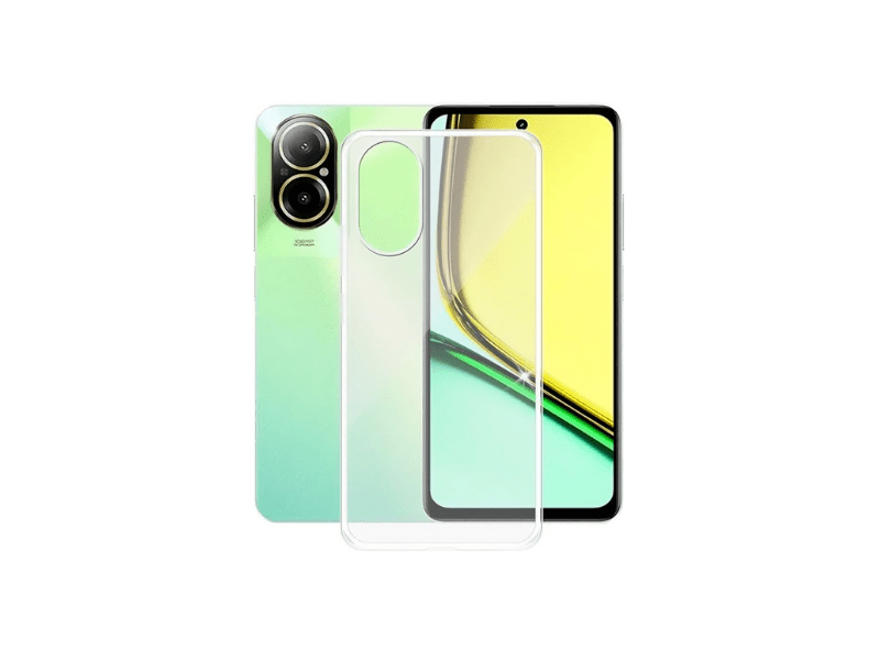 Gigapack Realme C67 4G Ultravékony szilikon tok, átlátszó (GP-155461)