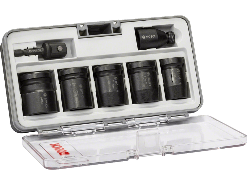 Bosch 2608551029 7 részes dugókulcs készlet, 13–24 mm, 7 db