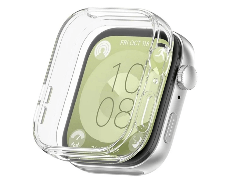 Gigapack Huawei Watch Fit 3 silikonski okvir, prozirni (GP-158439)