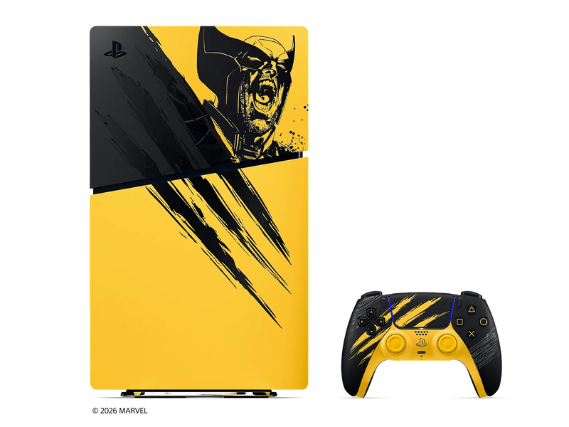 Sony PlayStation 5 Digital Edition Marvel’s Wolverine Battle Yellow Limited Edition Játékkonzol