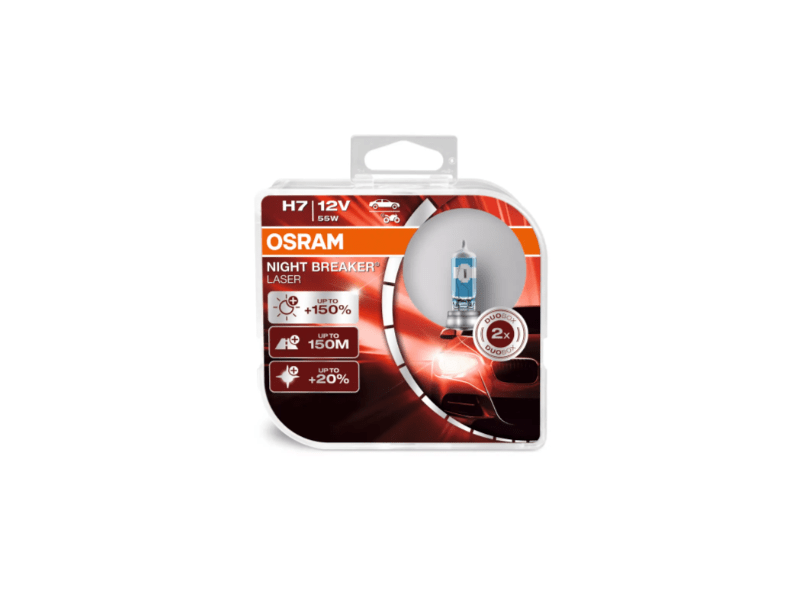 Osram 64210NL-HCB NightBreaker Laser H7 Izzó, 2 db