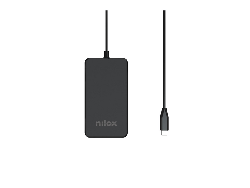Nilox NXPDCGAN65W Laptop töltő, USB-C, GaN, 65 W