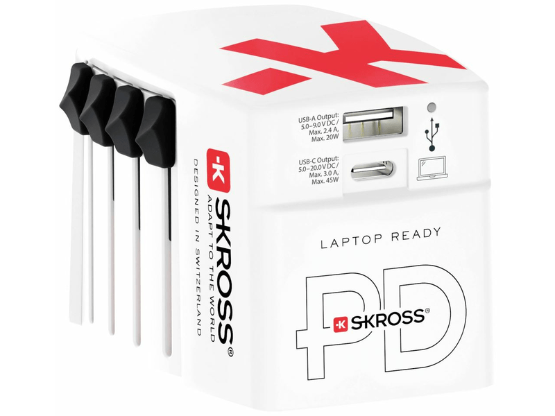 SKROSS World,USB világutazó 45W,töltő