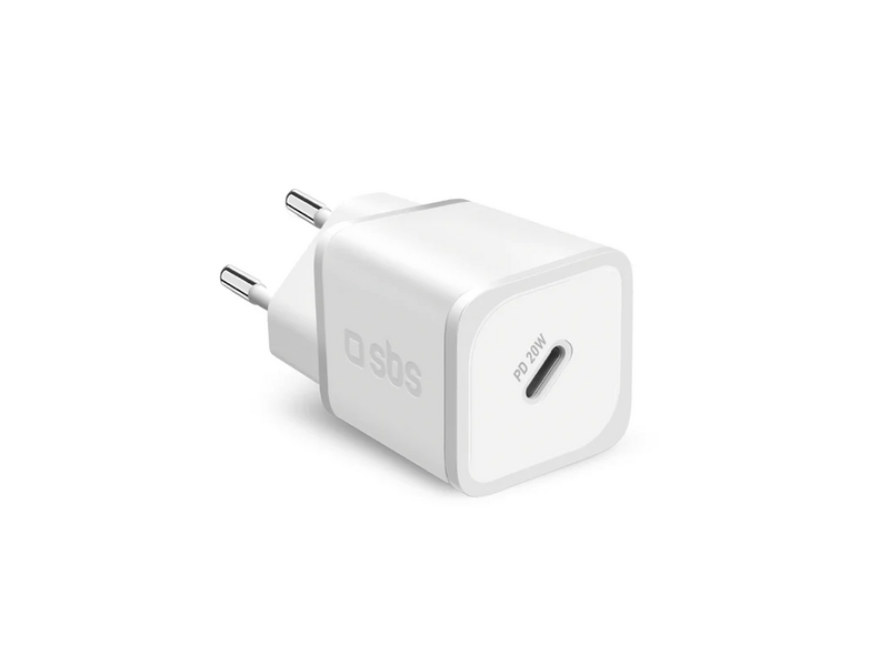 SBS NanoTube GaN 20W töltő, fehér (TETRGAN1C20W)