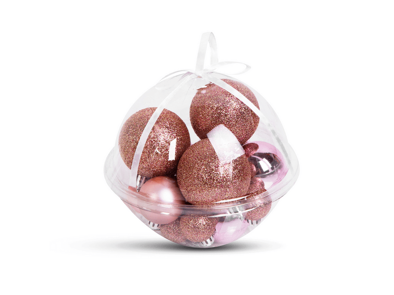 Family Karácsonyfadísz szett 3 - 6 cm - 16 db / szett (58786)