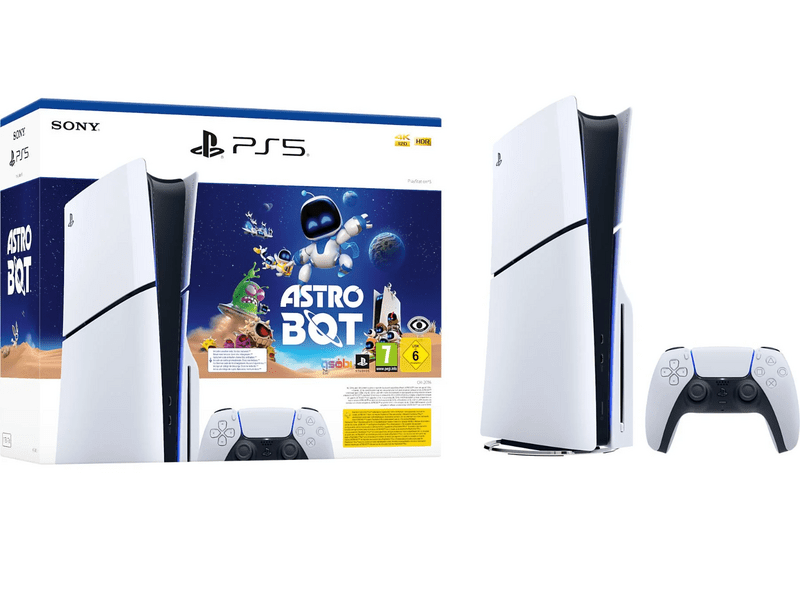 Sony PlayStation 5 (PS5) Slim Játékkonzol + Astro Bot letöltőkód