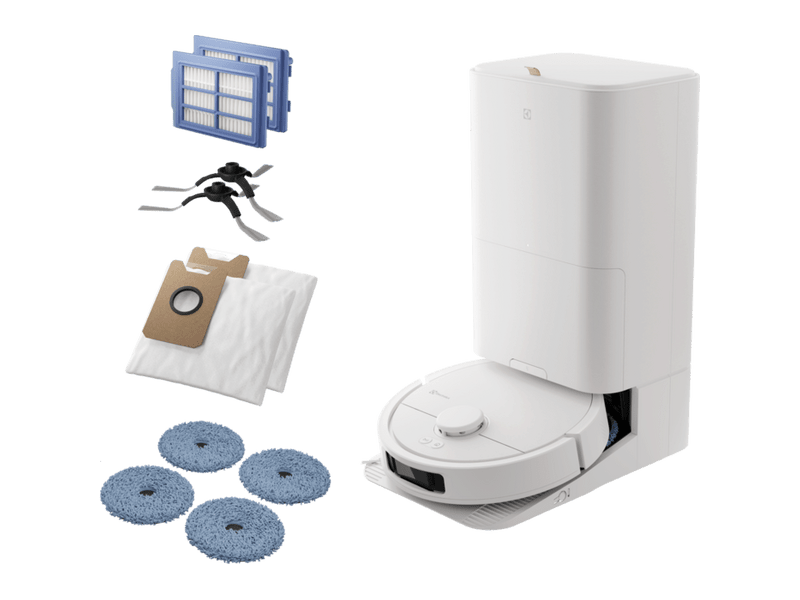 Electrolux ER81UW3SW 800 LiDAR robotporszívó, fehér