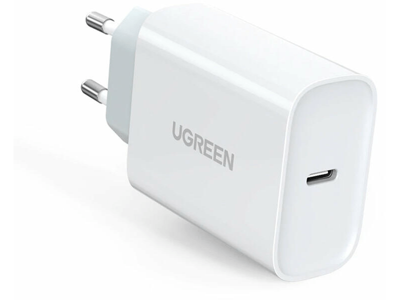 Ugreen CD127 Hálózati töltő USB-C 30W, fehér