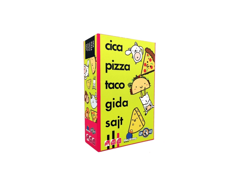 Cica, pizza, taco, gida, sajt társasjáték (34813)