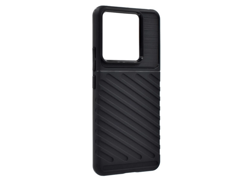 Gigapack Xiaomi Poco X6 Szilikon tok, fekete (GP-156199)